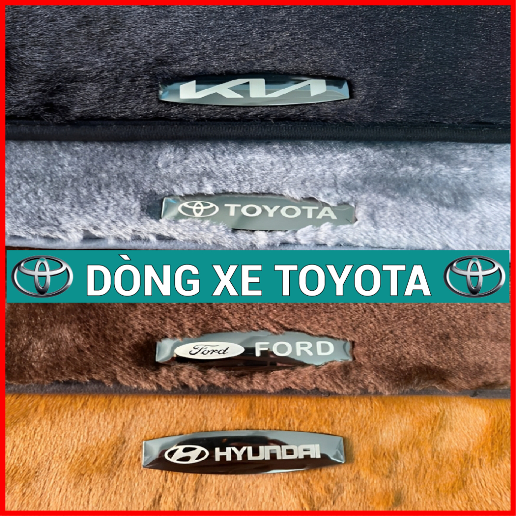 Thảm taplo nhung lông cừu xe TOYOTA ALTIS, INNOVA, CAMRY, FORTUNER