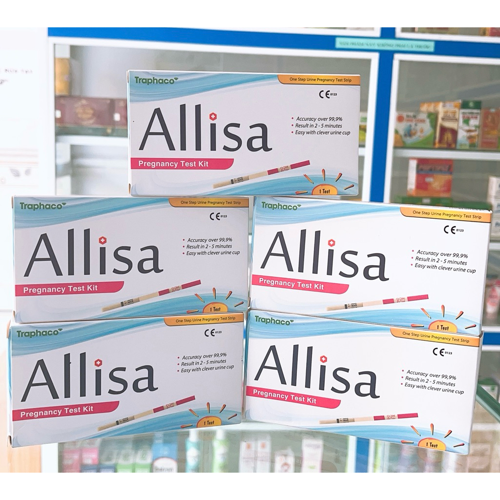que thử thai allisa traphaco