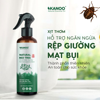 Xịt ngăn ngừa rệp giường, mạt bụi, bọ ve. Xịt thơm phòng tinh dầu khử mùi, thư giãn, không gian sạch sẽ