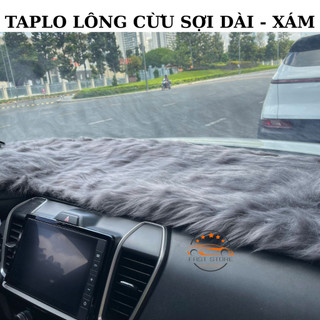  Thảm Taplo TOYOTA Chất Liệu Lông Cừu Dày Yaris Cross Hilux Fortuner Innova Camry Altis Vios Rush Wigo Raize Avanza Veloz 