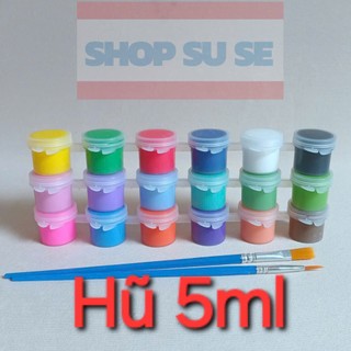 Màu nước tô tượng hũ 2ml và hũ 5 ml.