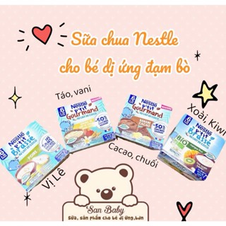 Sữa chua dừa/ Váng dừa Nestle cho bé dị ứng đạm sữa bò, hũ 90gr