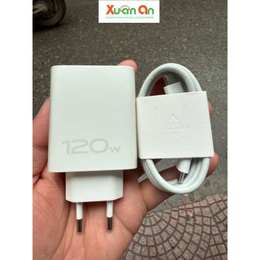 Bộ Sạc Cáp Typ C 120W Vivo Chính Hãng