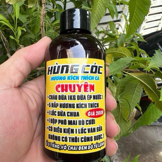 hương kích thích cá Hùng cóc chuyên dành cho cháo dừa