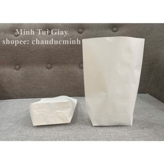 Combo 1000c túi giấy trắng size 13x18