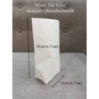 Combo 1000c túi giấy trắng size 13x18