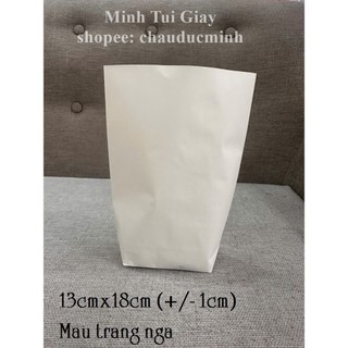 Combo 1000c túi giấy trắng size 13x18