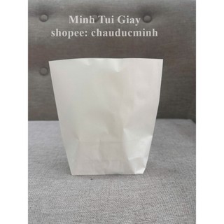 100c túi giấy trắng size 15x17