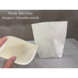 100c túi giấy trắng size 15x17