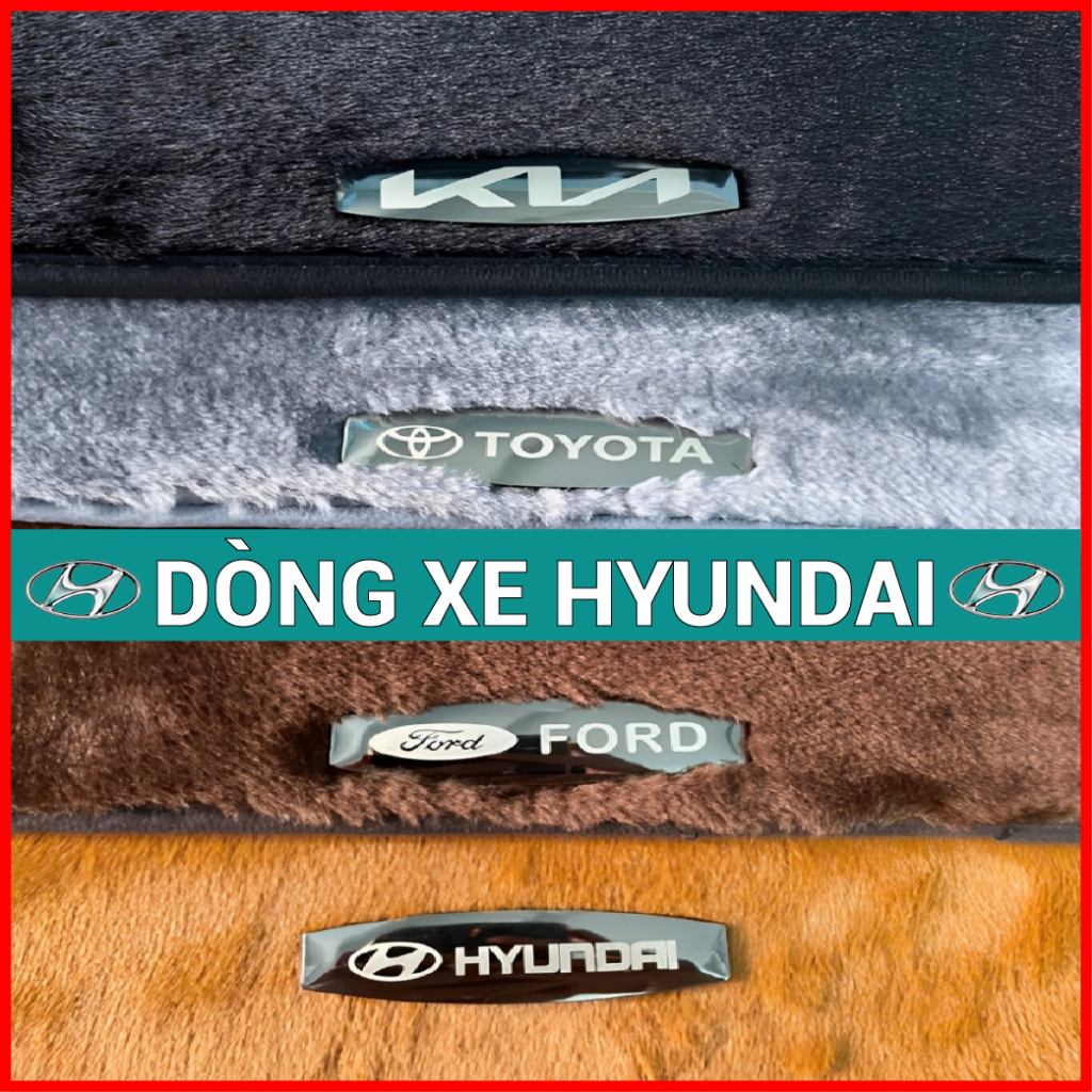 Thảm taplo nhung cừu xe HYUNDAI ACCENT, CRETA, ELANTRA, KONA, SANTAFE, i10, SONATA, STARGAZER, TUCSON Chuẩn Form