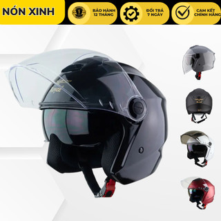  Mũ Bảo Hiểm Trùm Đầu 2 Kính Cao Cấp - Lót Tháo Rời - Đủ Size M L XL - Royce XH01 – Hàng Chính Hãng – Bảo Hành 12 Tháng 