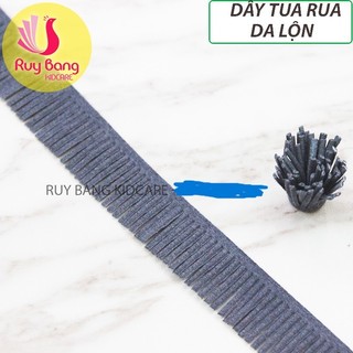 Dây da lộn tua rua chất liệu da lộn không thấm nước,làm phụ kiện tóc, nhụy hoa