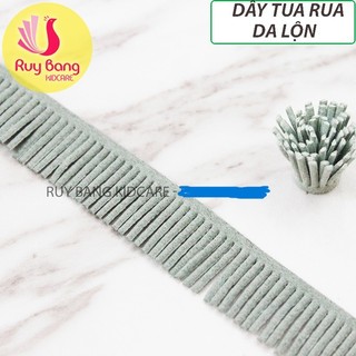 Dây da lộn tua rua chất liệu da lộn không thấm nước,làm phụ kiện tóc, nhụy hoa