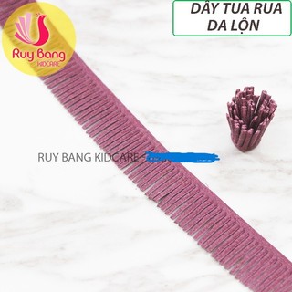 Dây da lộn tua rua chất liệu da lộn không thấm nước,làm phụ kiện tóc, nhụy hoa