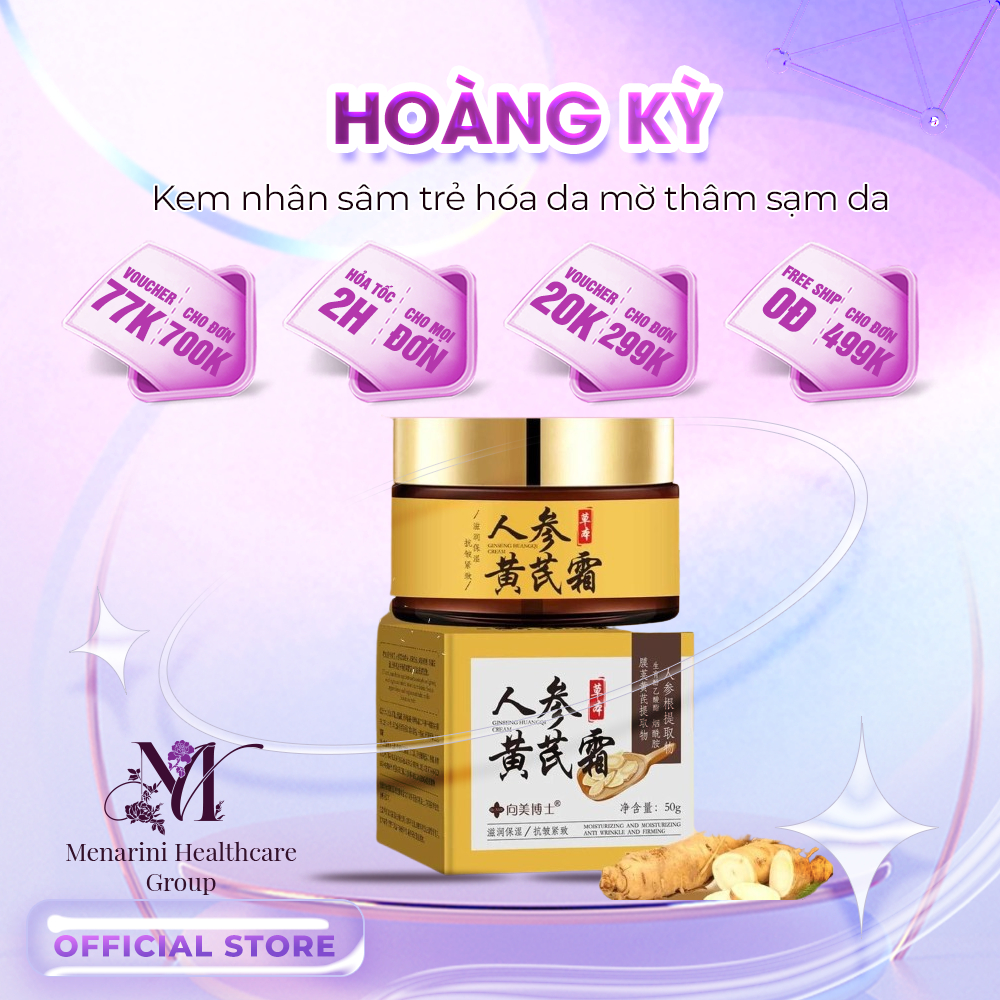 Kem Trẻ Hóa Da ROYAL GINSENG Hoàng Kỳ Nhân Sâm – Kem ROYAL GINSENG Dưỡng Ẩm, Làm Mịn Da & Hỗ Trợ Cải