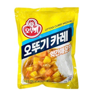 BỘT CÀ RI HƠI CAY OTTOGI GÓI 1KG