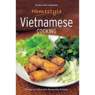 Sách - Homestyle Vietnamese Cooking by Nongkran Daks - Periplus Mini Cookbooks