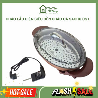 [HỎA TỐC ]  Điện Đa Năng Shachu chuẩn cao cấp , Chảo Điện Đa Năng Shachu Ăn Lẩu Nấu Canh Đa Năng