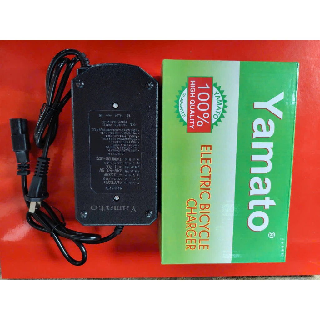 Sạc ắc quy xe đạp điện Yamato 48V 12Ah sạc cho bộ ắc quy 48V từ 5Ah đến 20Ah