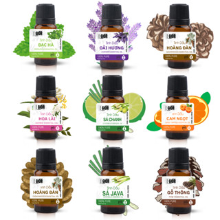 Tinh dầu thiên nhiên nguyên chất có kiểm định, tinh dầu sả chanh ..giúp thơm phòng,khử mùi, đuổi muỗi