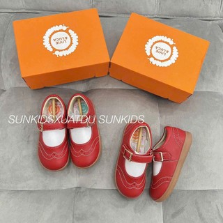 Giày bup bê bé gái quai dán full box