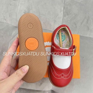 Giày bup bê bé gái quai dán full box