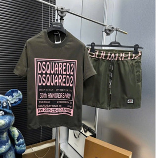 (HOT) sét quần áo cộc tay Nam Nữ Boy Phố DSQ DSQuared2 full box  - Bộ Quần Áo Nam Nữ cao cấp hè