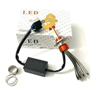 ĐÈN PHA LED CYT 3 TIM LED chân H4, M5 (GIÁ 1 BÓNG)