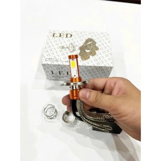 ĐÈN PHA LED CYT 3 TIM LED chân H4, M5 (GIÁ 1 BÓNG)