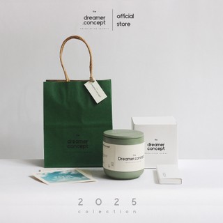 Set nến thơm thư giãn an toàn sức khỏe làm quà tặng, mùi hương "Quấn Quýt" - The Dreamer Concept
