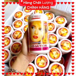  Kem Cô gái tóc xù Thái Lan trắng da toàn thân hộp 500gram   Cốt kích trắng   