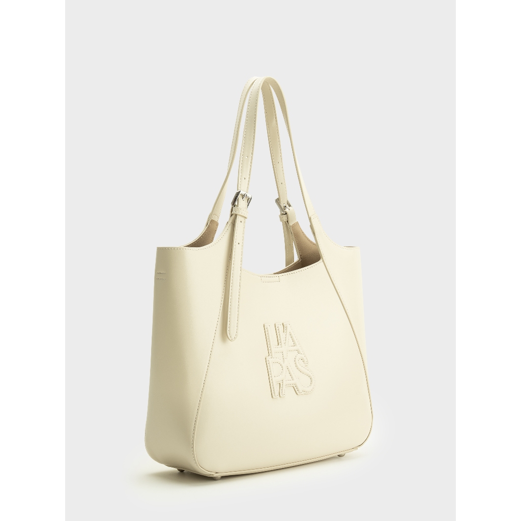 Túi Tote Camel Dập Nổi Cỡ Lớn Size 33 HAPAS | BigBuy360 - bigbuy360.vn