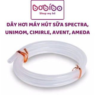 Dây hơi máy hút sữa Spectra, Fatz, Unimom, Avent, Cimirle,... chất liệu Silicon an toàn cho bé|Phụ kiện máy hút sữa