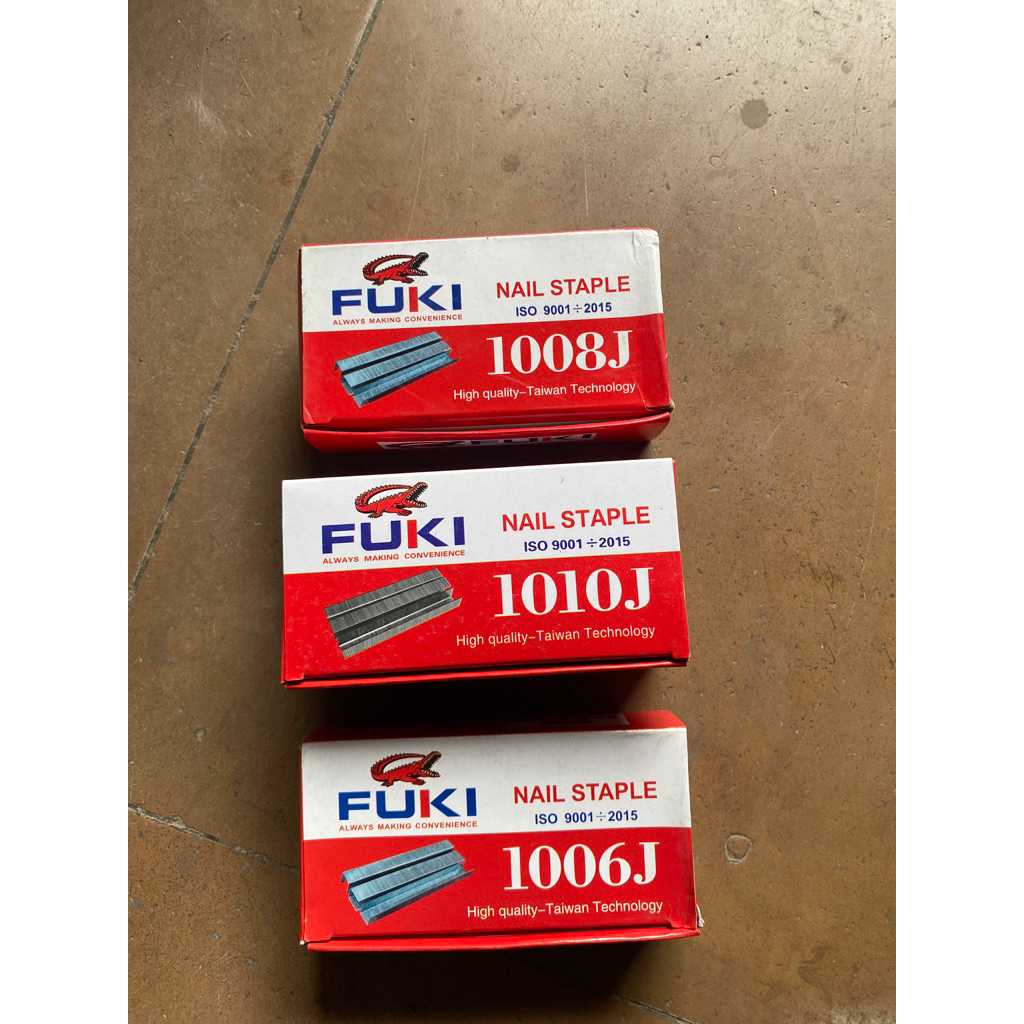 Đinh Ghim U bấm gỗ dùng cho máy bắn đinh ghim hơi bọc yên xe .ghế sofa 1006J-1008J-1010J-1013J giá 1 hộp