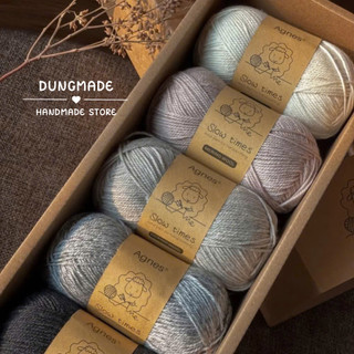 Len Merino wool len agnes len đan khăn len đan áo cực đẹp
