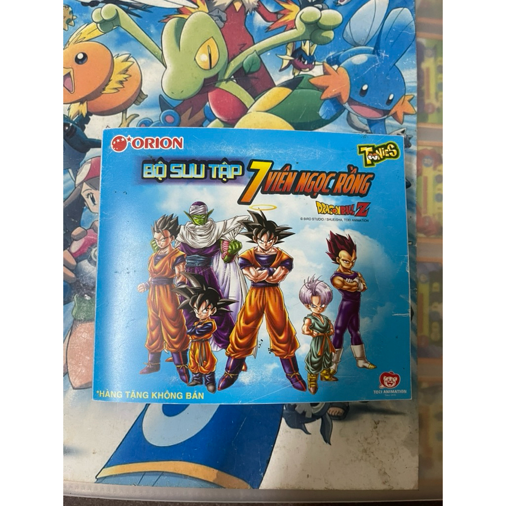 Full 70 + 5 KB Thẻ Toonies Dragonball Z 2015 Kèm Album 75/75