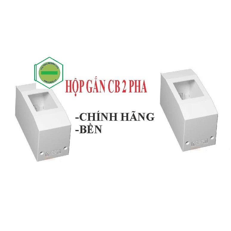 Hộp nổi NANOCO chính hãng chưa CB 2 tép,CB chống giật