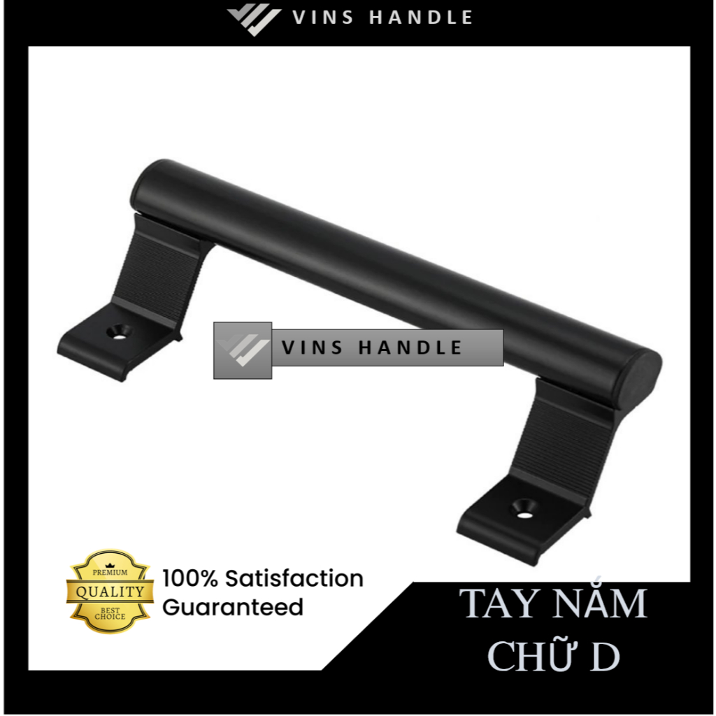 [D210] Tay Nắm Chữ D Cửa Lùa Hợp Kim Nhôm
