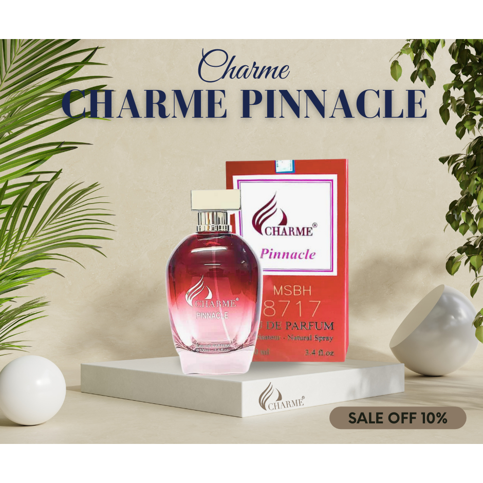 Nước hoa nữ quyến rũ, CHARME PINNACLE 100ml, Gợi Cảm, Nồng Nàn