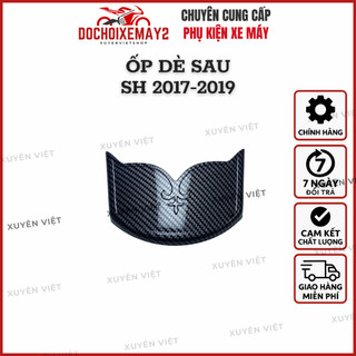 Phụ kiện ốp dè trước/sau Carbon xe SH 2017-2019 vân bóng (hàng Universe) - Xuyên Việt