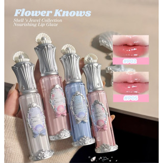   CHÍNH HÃNG  Son bóng FLOWER KNOWS Shell's Jewel Lip Gloss 