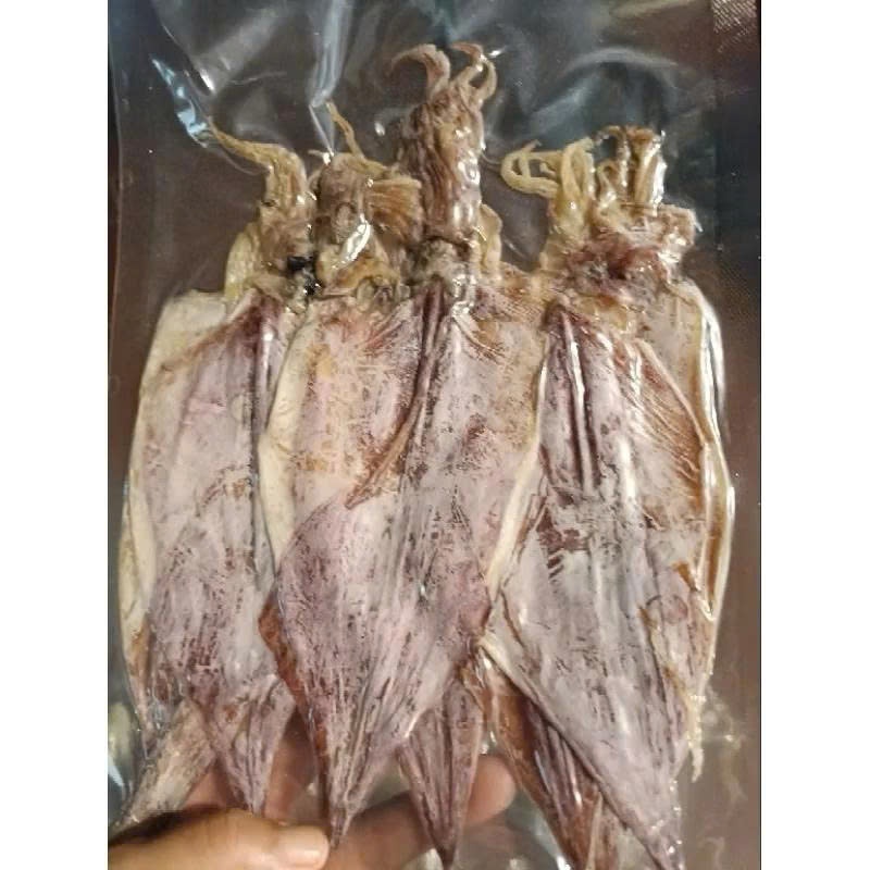 (khoảng 160 gram) được 7 đến 10 con mực khô ngon