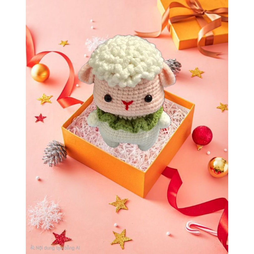 Móc khóa Handmade bằng Len《CON DÊ >< MÙI》