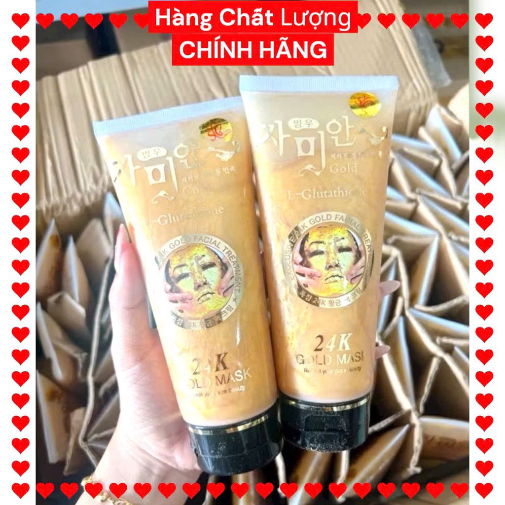 (Auth) Mặt Nạ Vàng Collagen Tinh Chất 24K hi  hi hi hi iu