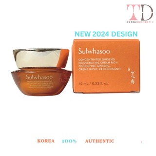  New Kem Dưỡng Nhân Sâm Chống Lão Hóa Tái Sinh Da Sulwhasoo Concentrated Cream Rich 10ml Da khô 