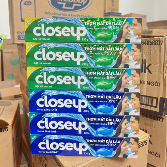 COMBO 6 cây kem đánh răng Closeup 230G