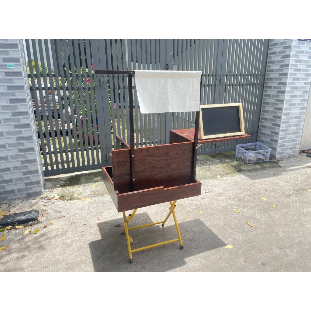 Thùng cafe lưu động mẫu 2025 (1500k) - Bán cafe lưu động trên xe máy - Thiết kế mini, dễ lắp đặt