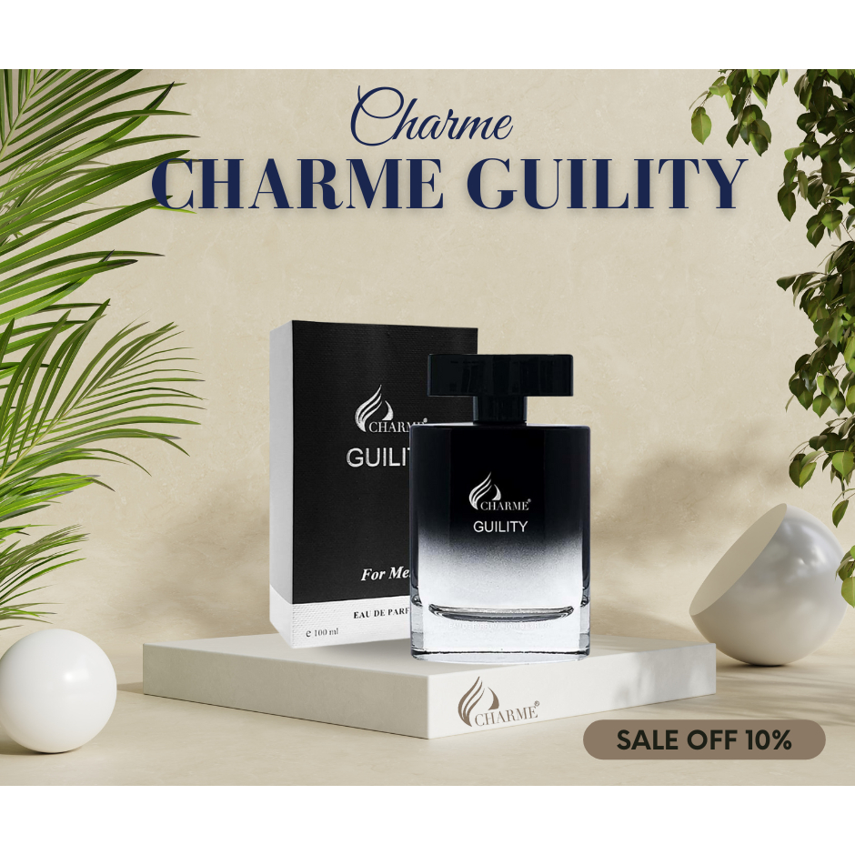 Nước Hoa Nam Charme Guility 100ml Nam tính, Hấp dẫn, Bí ẩn