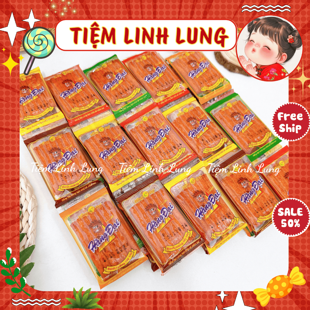 60 Gói Sườn Dê Hằng Đại, Dê Nướng Que Cay Cay, Đồ Ăn Vặt Tuổi Thơ