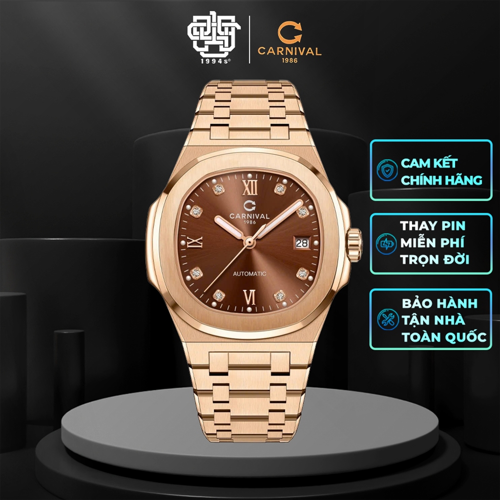 Đồng Hồ Nam CARNIVAL 8160G-VH-N Hàng Chính Hãng